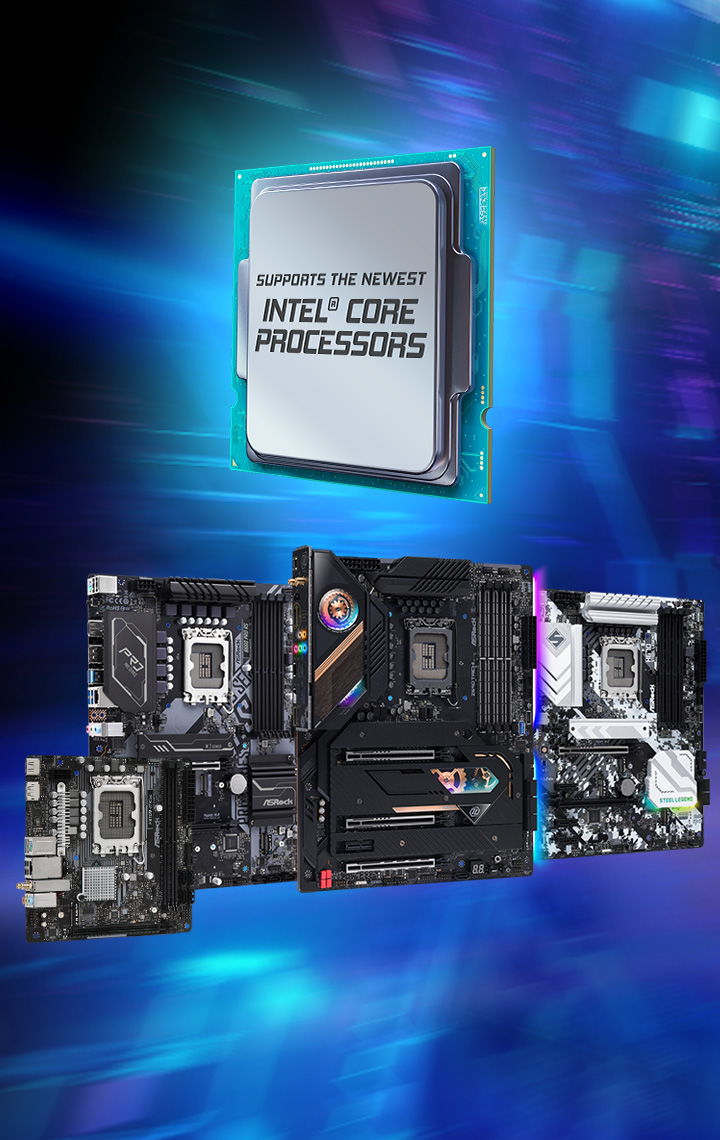 ASRock Releases New BIOS Supporting Intel® Next-Gen Desktop Processors for its Intel® 600 Series Motherboards