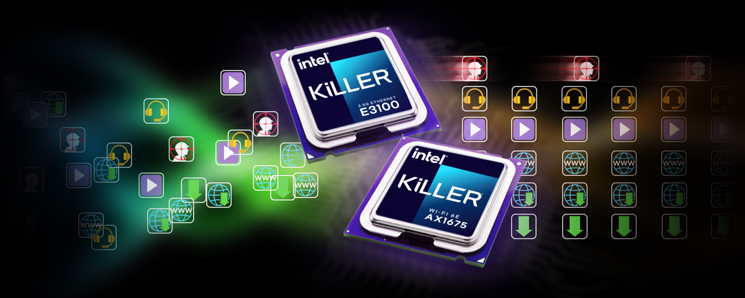 Killer E3100 + WiFi 6E 600