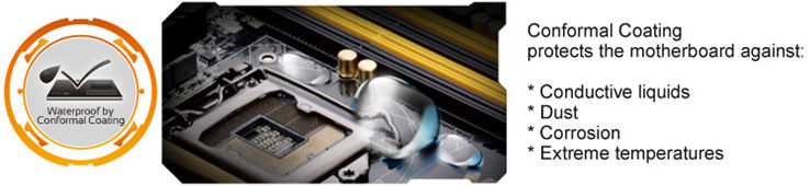 Waterproof by Conformal Coating