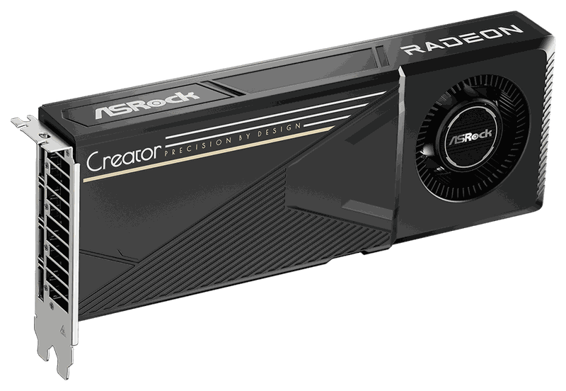 AMD Radeon AI PRO R9700 Creator 32GB 渦輪式散熱顯示卡