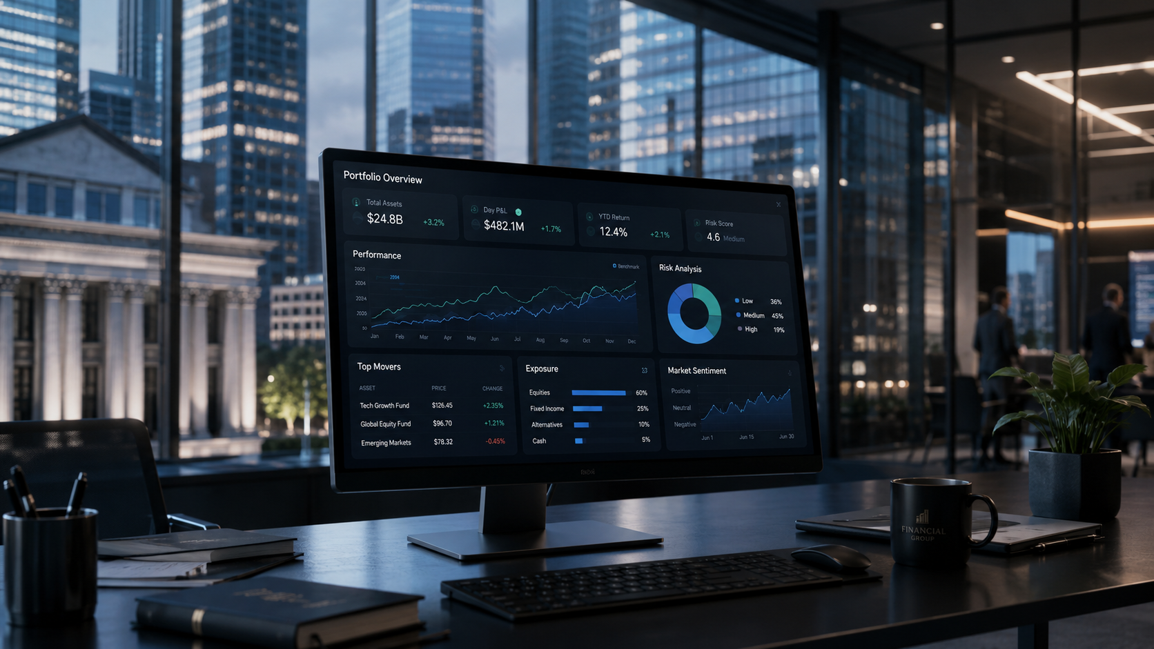 Finance Forge — 投資組合智慧儀表板