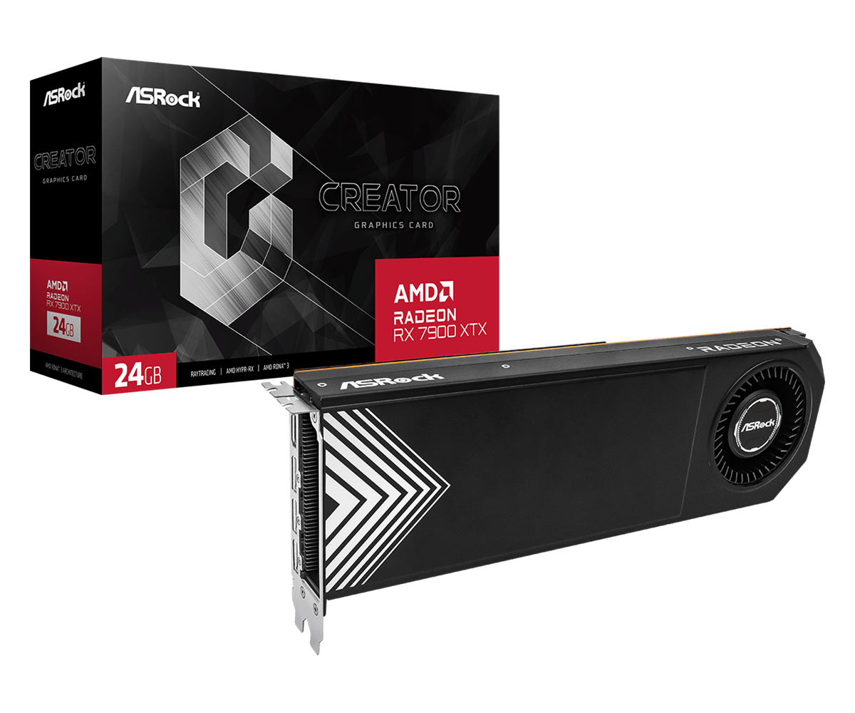 华擎科技 > AMD Radeon™ RX 7900 XTX 创世者 24GB