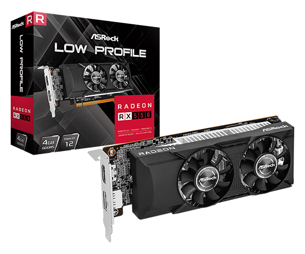 华擎科技 > AMD Radeon™ RX550 Low Profile 4GB