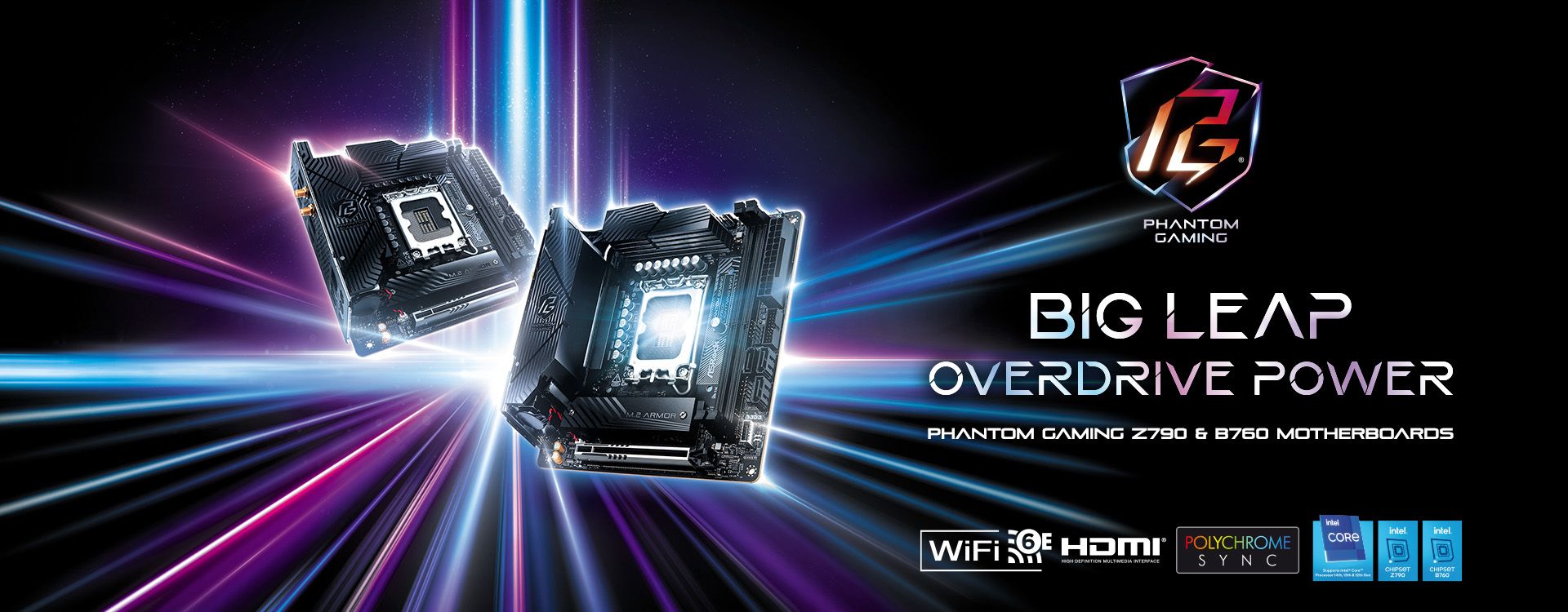 Z790I & B760I Lightning WiFi Motherboards 