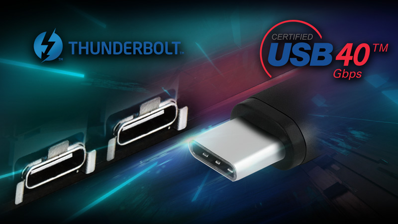 Thunderbolt™ 4/USB4 Type-C 接口