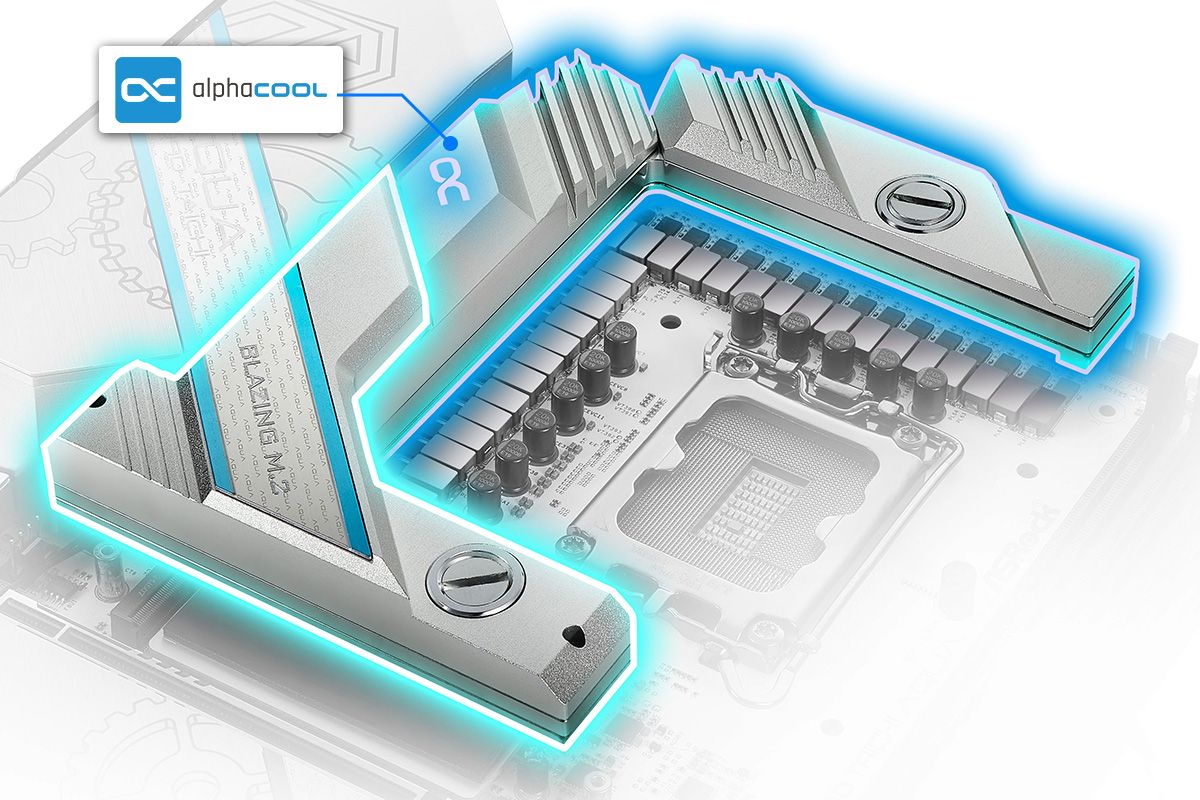 首款適用於 Gen5 SSD 的可拆卸 M.2 水冷模組