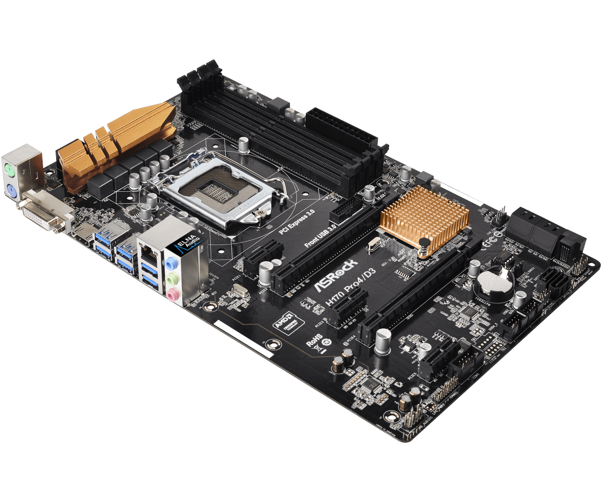 华擎科技 > H170 Pro4/D3