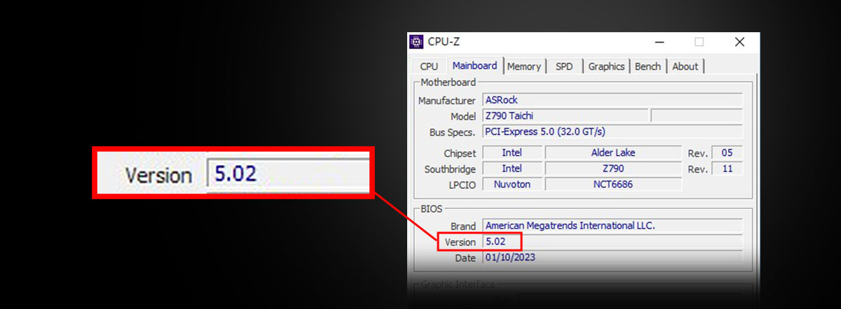 Find BIOS Version Step 3